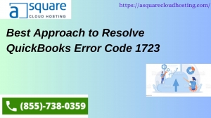 Best Approach to Resolve QuickBooks Error Code 1723